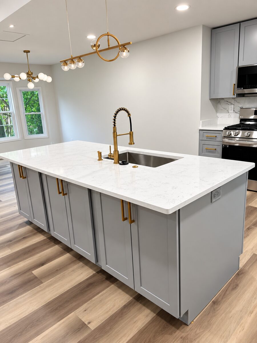 Modern kitchen remodel in Metro Atlanta
