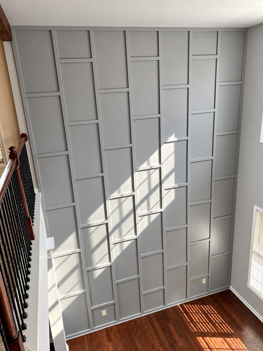 Interior renovation with trim and millwork by RMU Construction Group